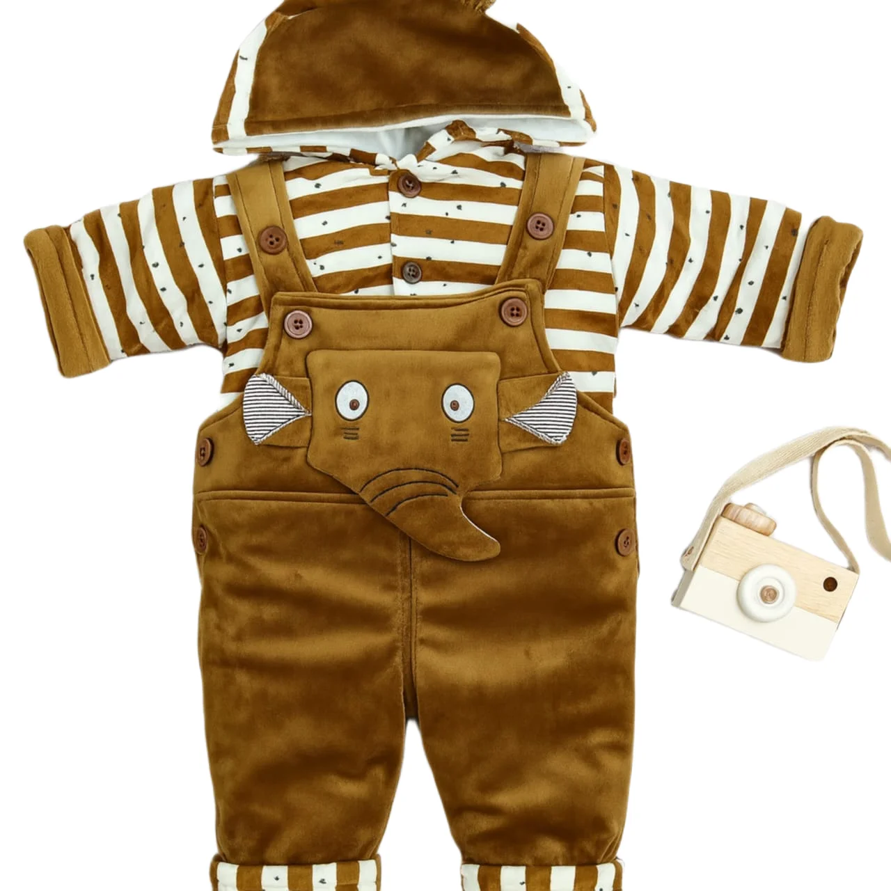 Cute Bear Baby Romper Suit - Image 8