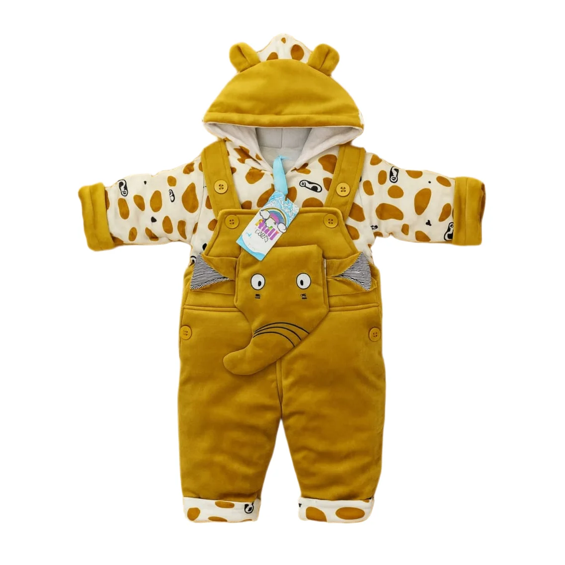 Cute Bear Baby Romper Suit - Image 3