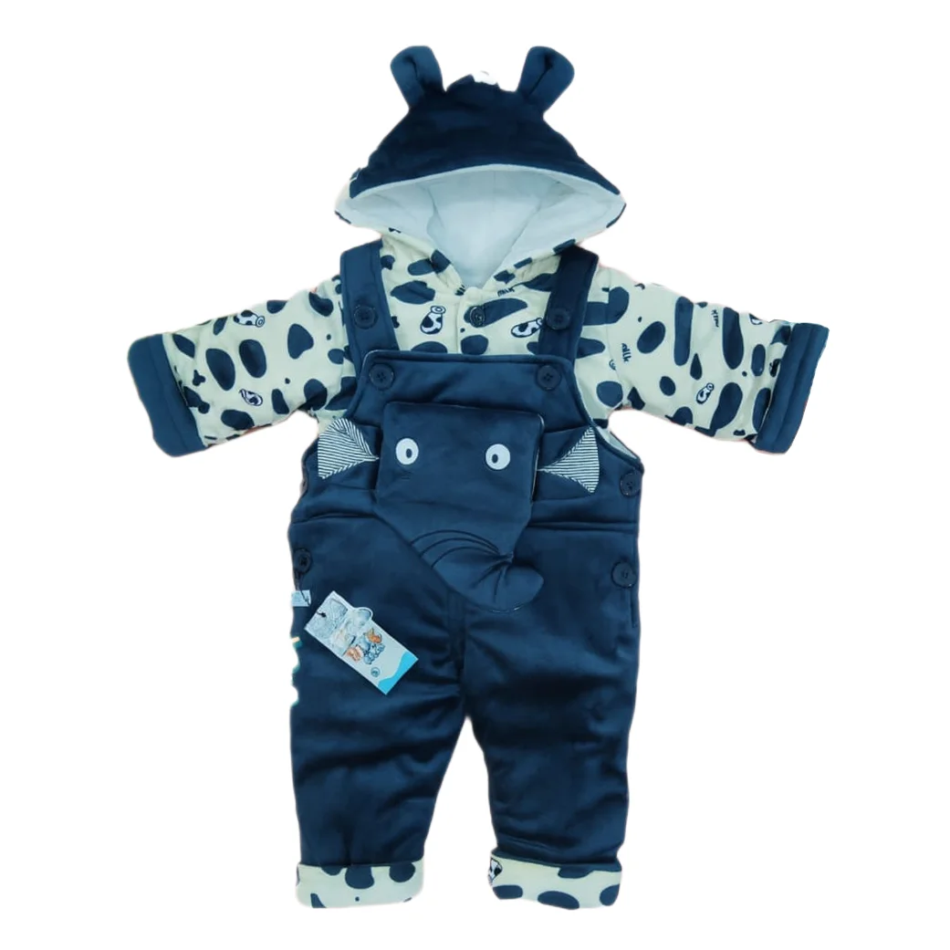 Cute Bear Baby Romper Suit - Image 2